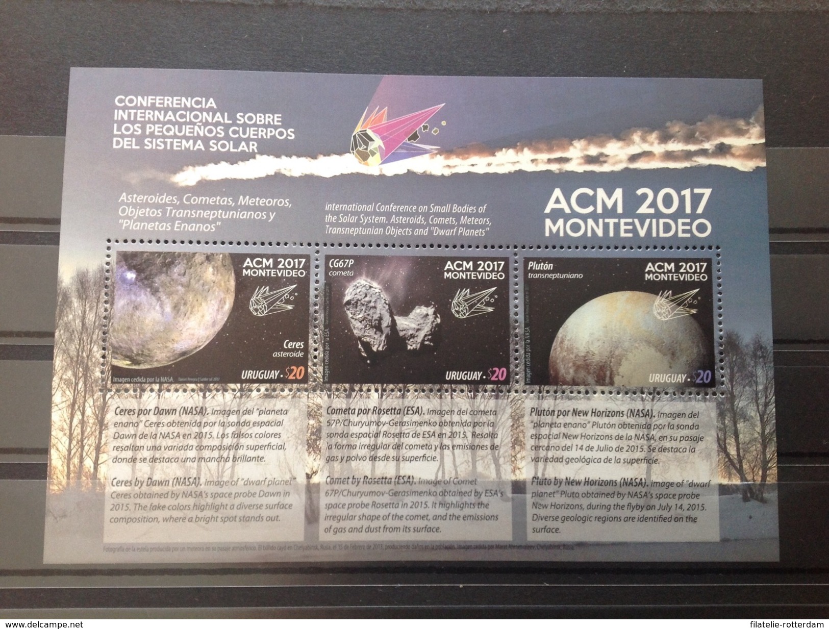 Uruguay - Postfris / MNH - Sheet ACM Conferentie 2017 - Uruguay