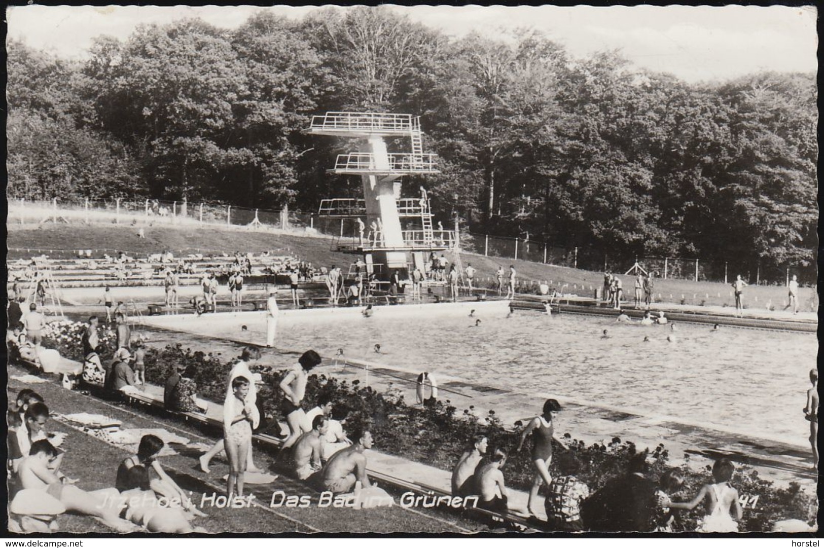 D-25524 Itzehoe - Schwimmbad - Freibad - Nice Stamp - Itzehoe