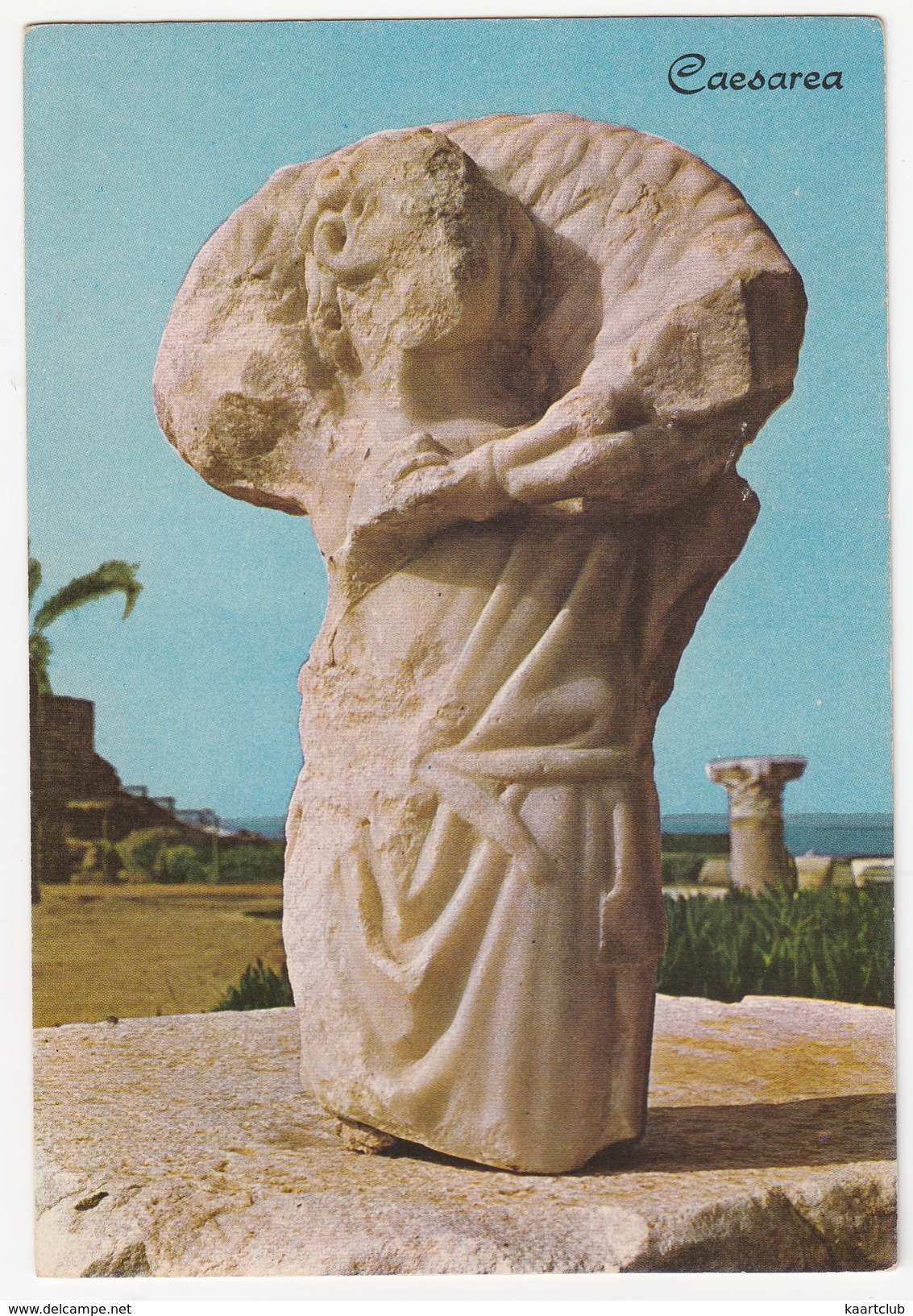 Caesarea - Marble Statue Of Jesus A Good Shepherd - Statue De Marbre De Jésus Le Bon Berger  -  (Israel) - Israël