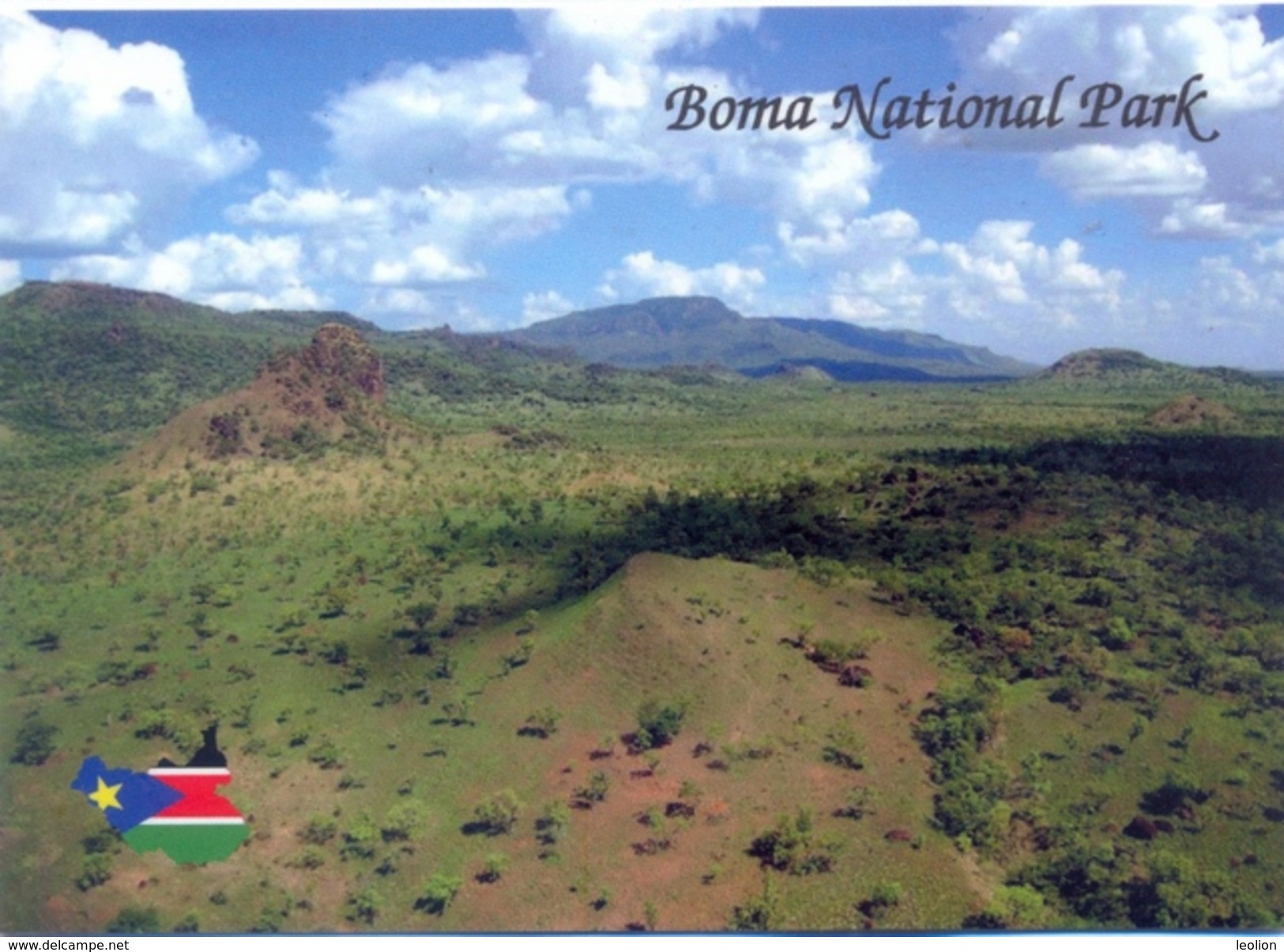 Südsudan SOUTH SUDAN - "Boma National Park" Postcard With 3.5 SSP Stamp 1st Issue Soudan Du Sud #261 - South Sudan