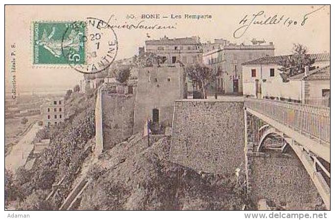 Algérie        574        Bône.Les Remparts - Annaba (Bône)