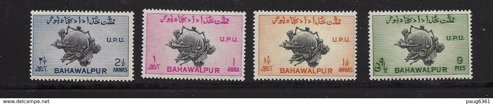 BAHAWALPUR 1949 UPU  YVERT N°26/29 NEUF MNH** - Bahawalpur
