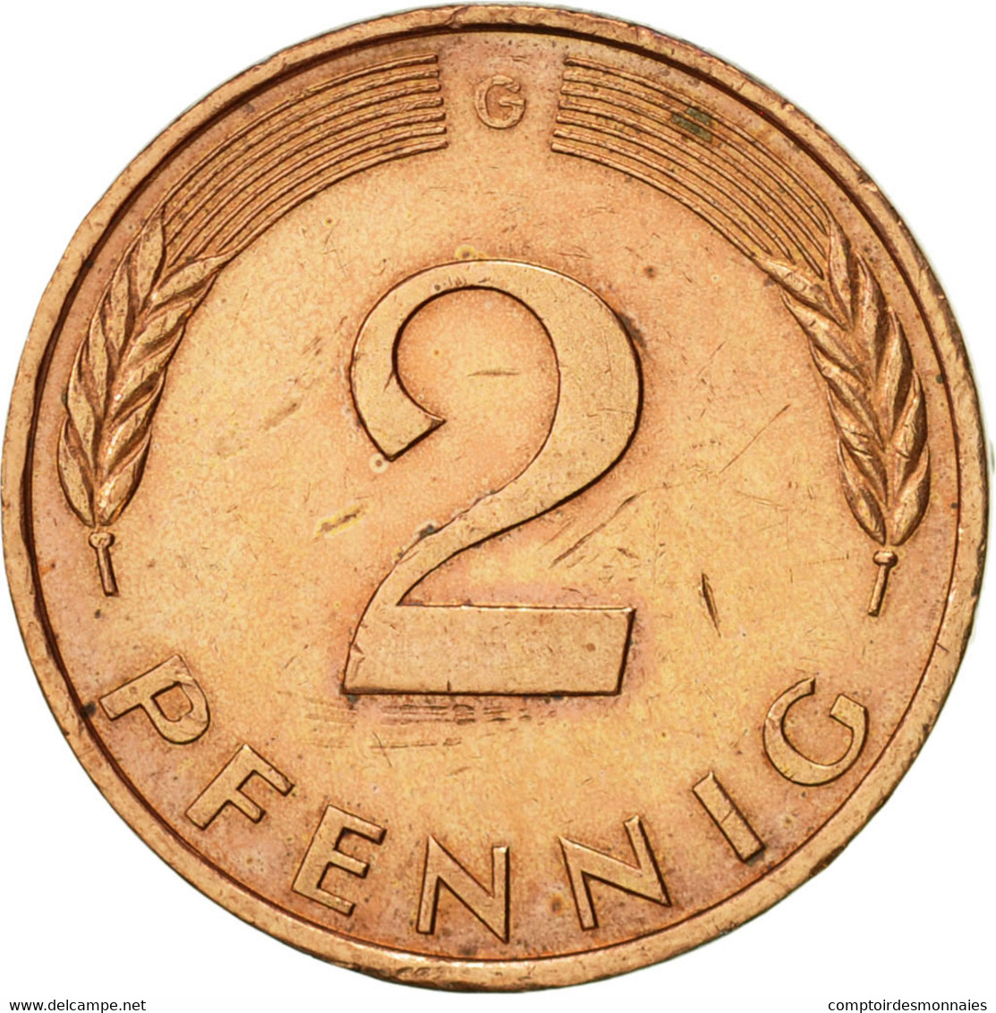 Monnaie, République Fédérale Allemande, 2 Pfennig, 1994, Karlsruhe, SUP - 2 Pfennig