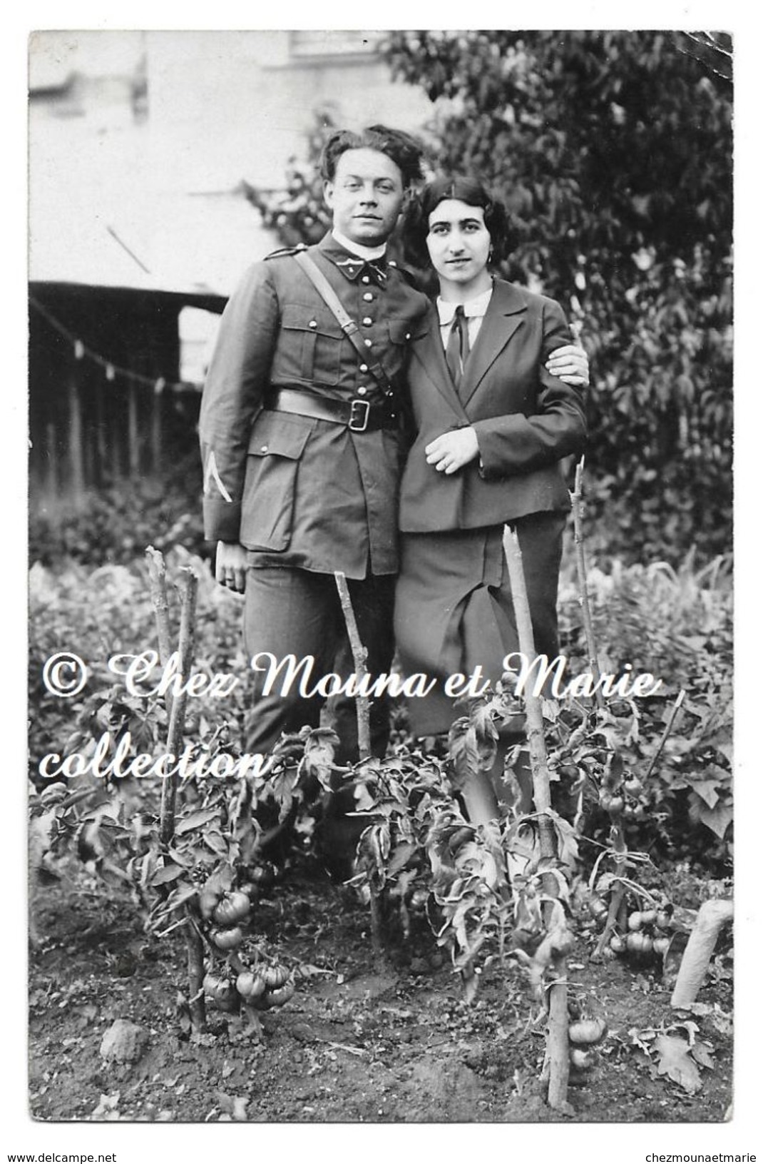 DINAN 1930 - 1 ER REGIMENT - COTES D ARMOR - CARTE POSTALE PHOTO MILITAIRE - CPA - Characters