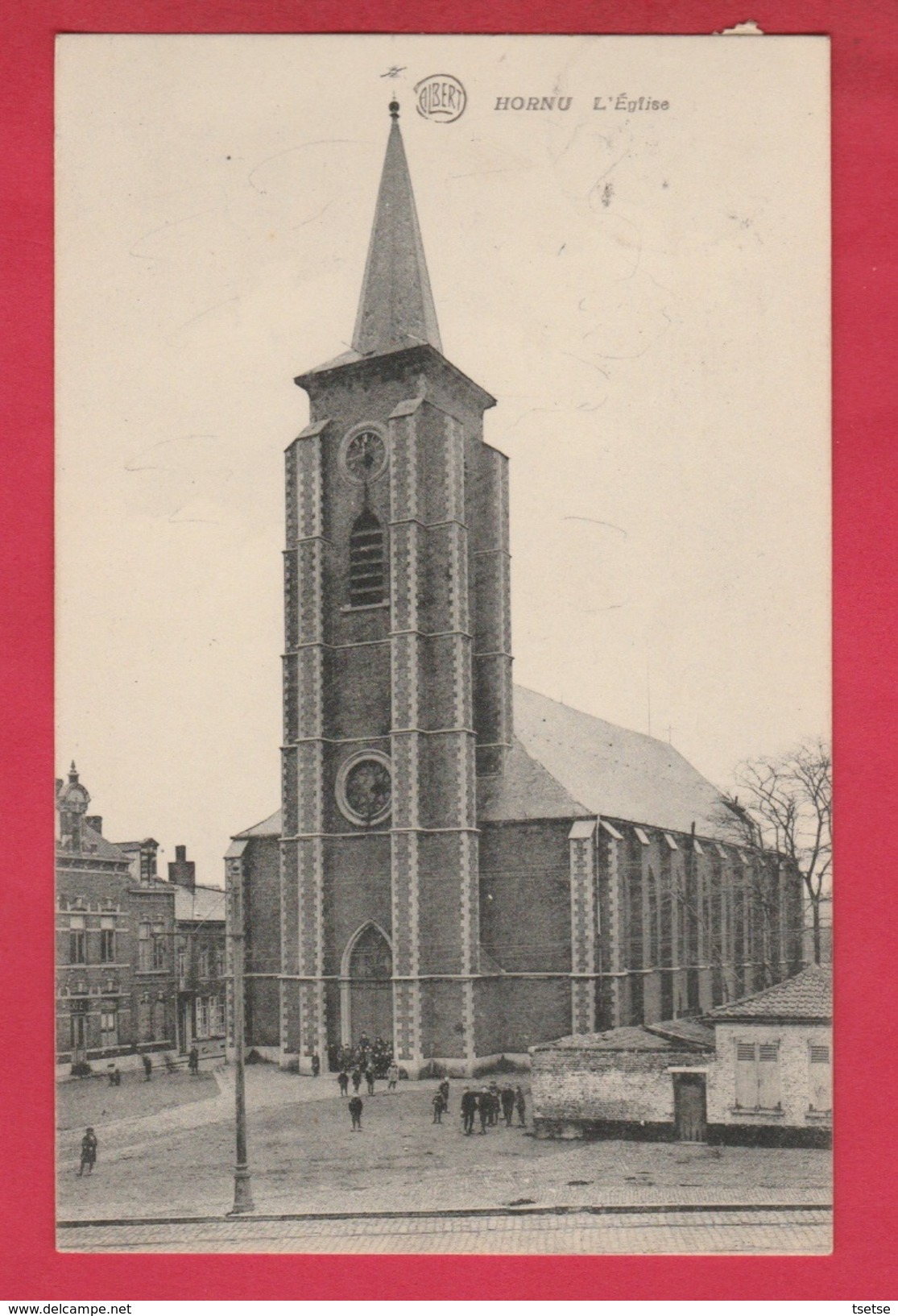 Hornu - L'Eglise - 1923 ( Voir Verso ) - Boussu