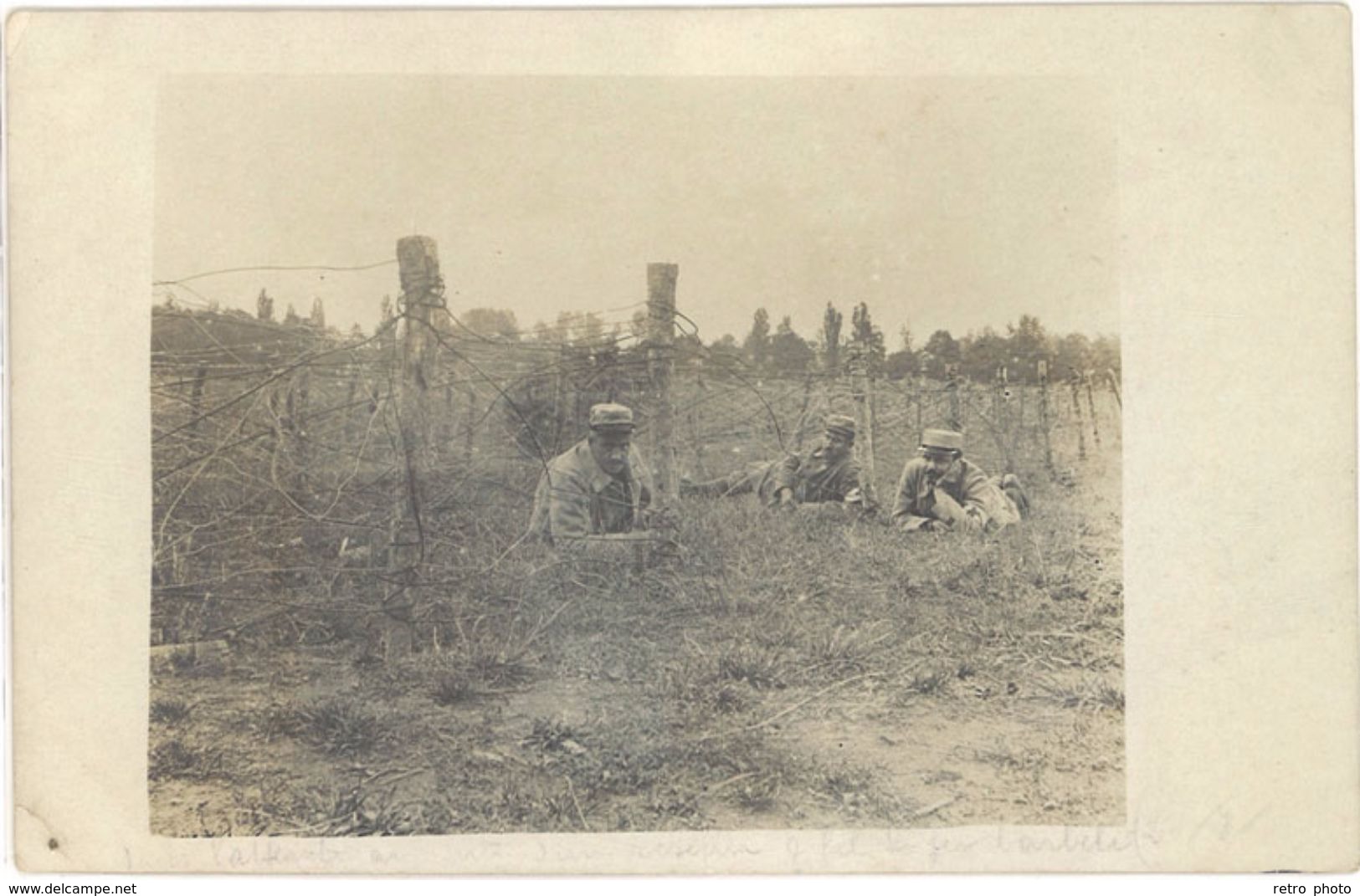 Militaires &ndash; Carte-photo Soldats   ( MI ) - Guerre 1914-18