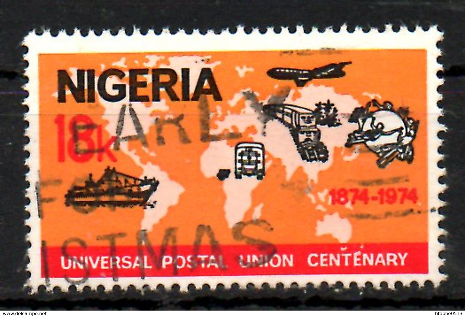 NIGERIA. N°313 Oblitéré De 1974. UPU. - U.P.U.