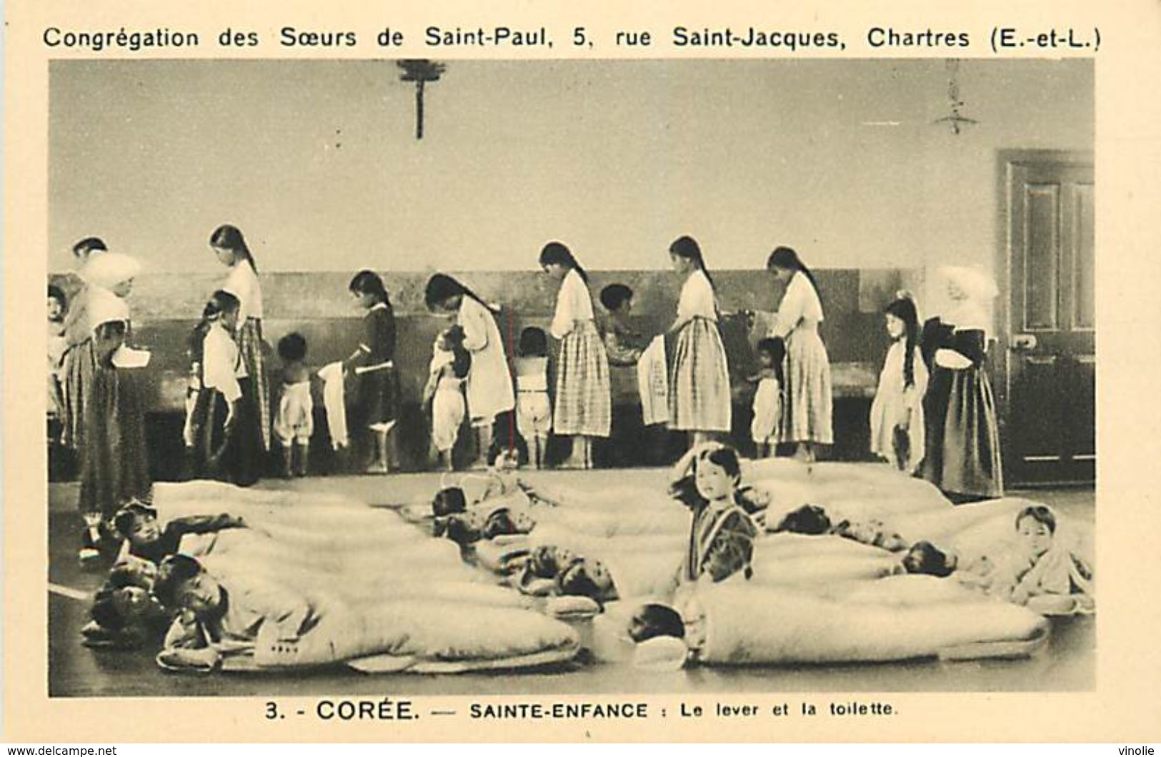 PIE 17-T-4402 : COREE. SAINTE ENFANCE - Corée Du Sud