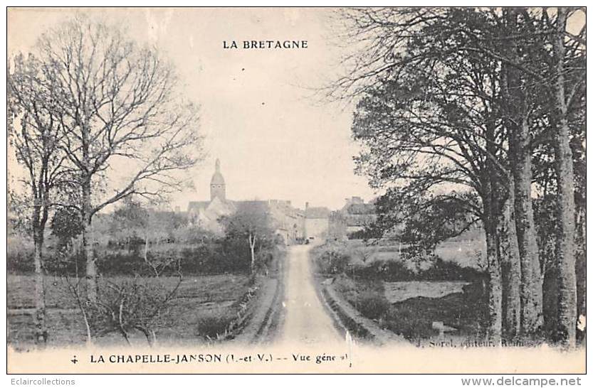 La Chapelle Janson      35       Vue Générale        (voir Scan) - Other & Unclassified