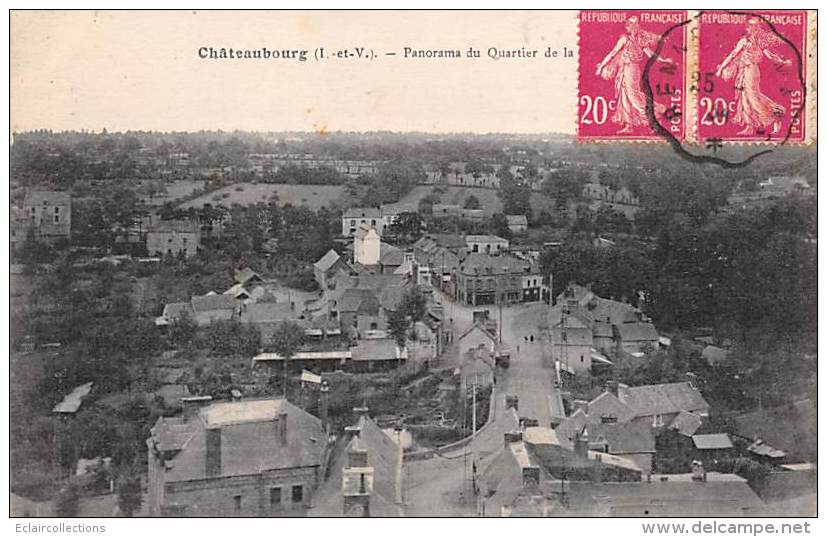 Chateaubourg     35      Panorama      (voir Scan) - Andere & Zonder Classificatie