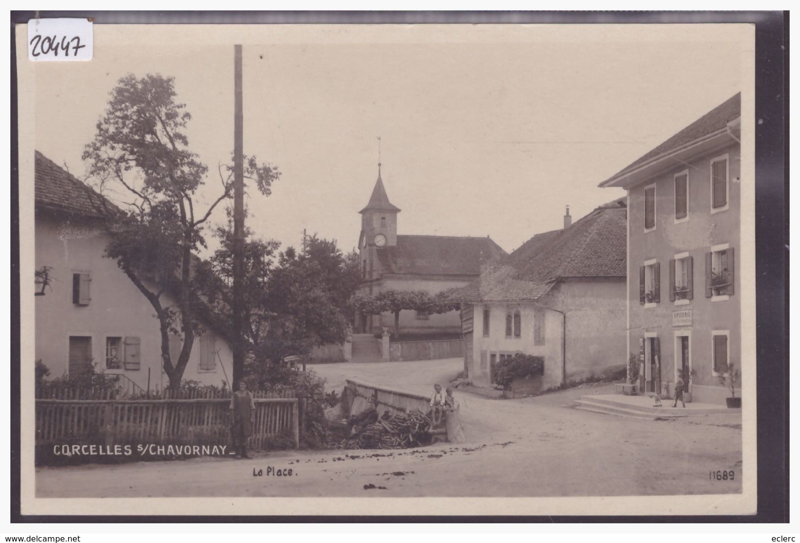 DISTRICT D'ORBE - CORCELLES SUR CHAVORNAY - LA PLACE - TB - Chavornay