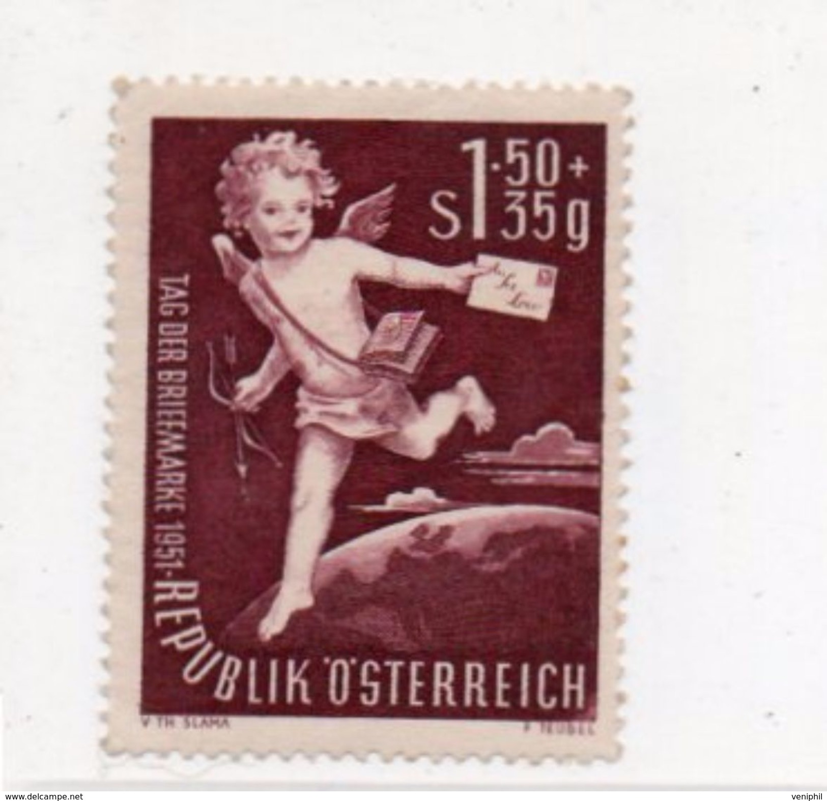 AUTRICHE - N° 812 NEUF SANS CHARNIERE - ANNEE 1951 - COTE : 30 &euro; - Unused Stamps