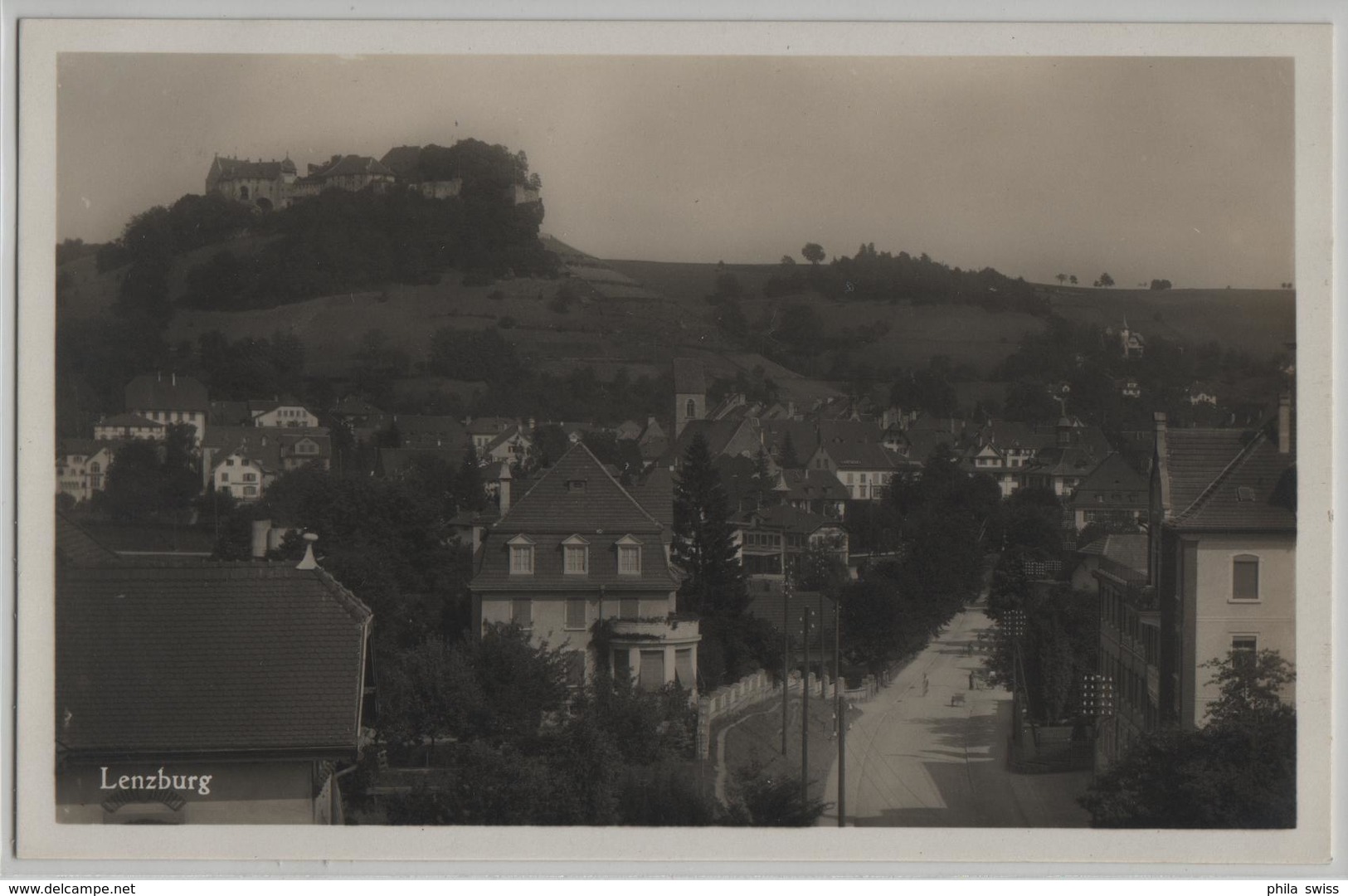 Lenzburg - Dorfansicht - Animee - Photo: J. Schnurrenberger - Lenzburg