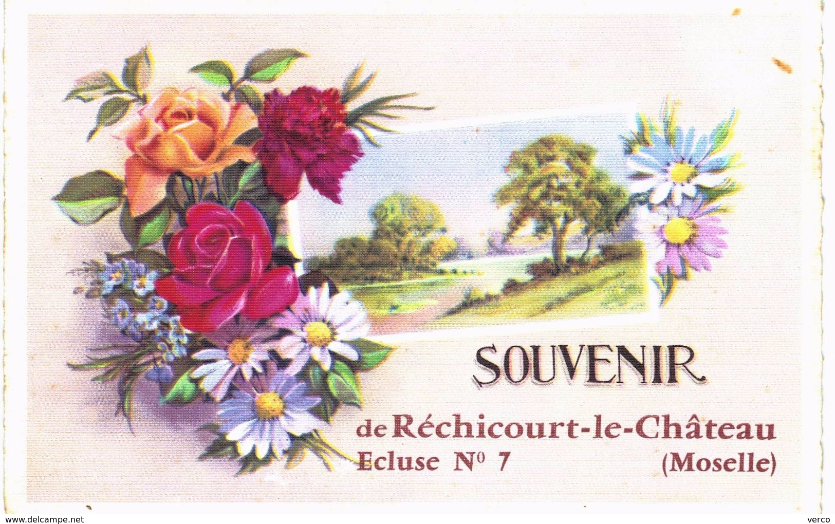 Carte Postale Ancienne De  RECHICOURT Le CHATEAU - Rechicourt Le Chateau