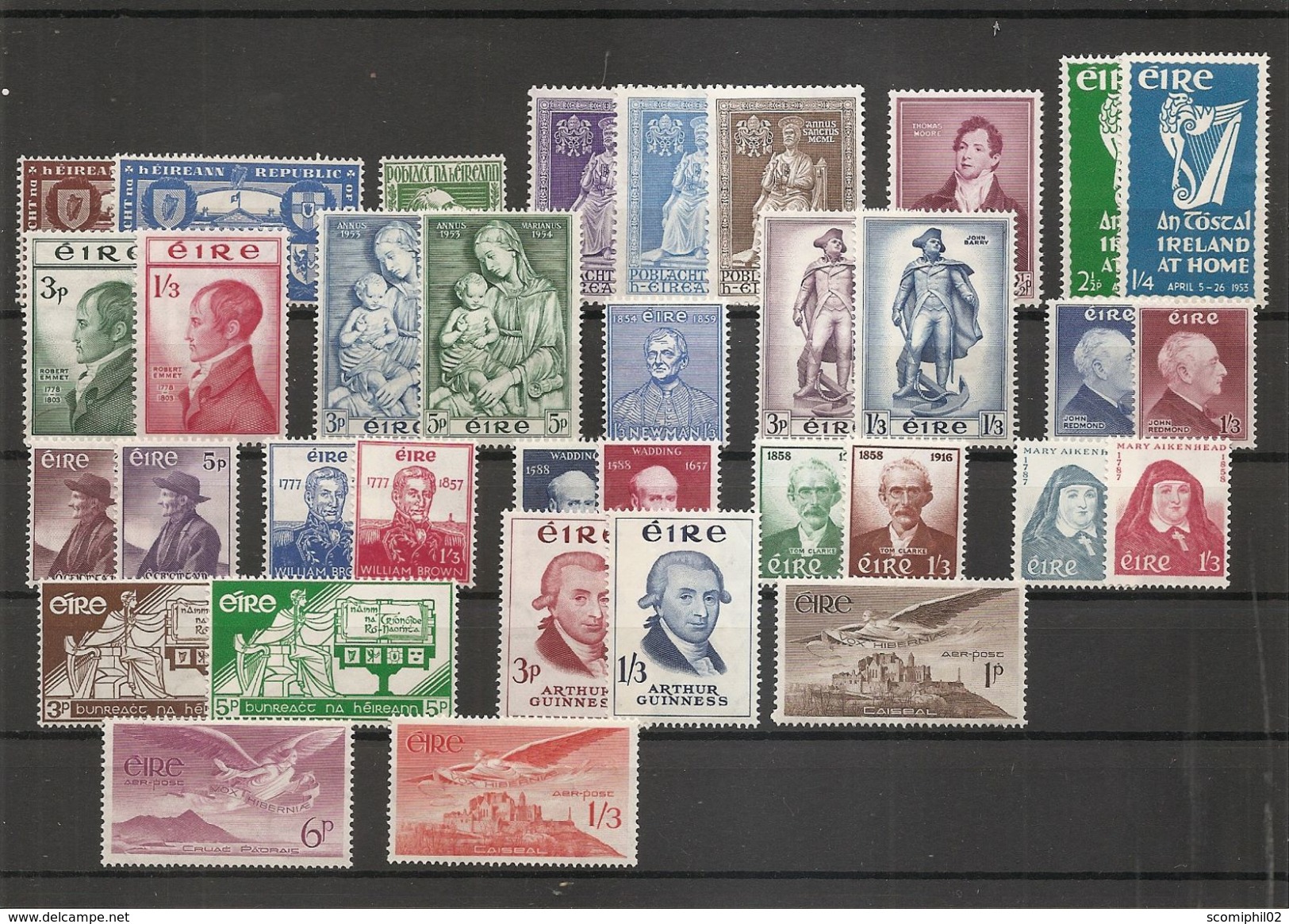 Irlande ( Lot De Timbres Divers Différents X -MH) - Unused Stamps