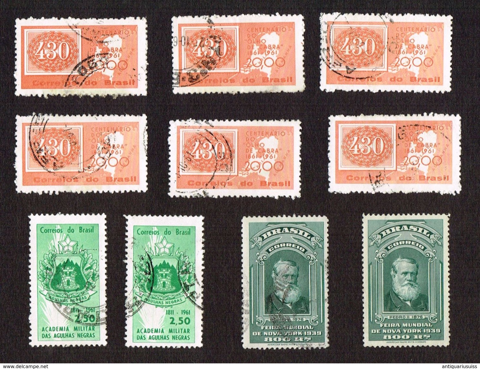 23x Stamps Brasil - AERONAUTICA - CORREIOS DO BRASIL - Lots & Serien