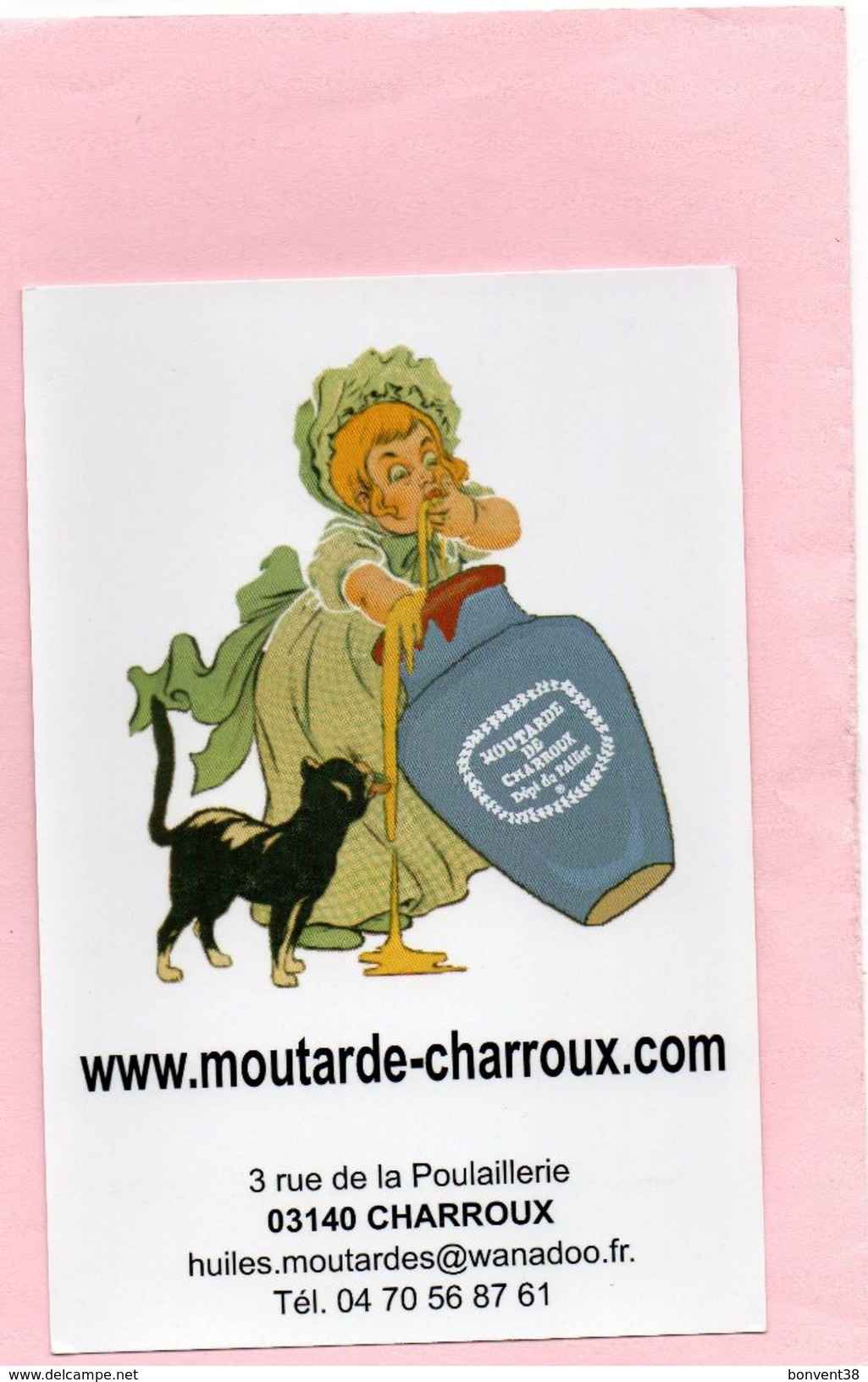 Carte Postale - MOUTARDE De CHARROUX - D03 - Autres & Non Classés