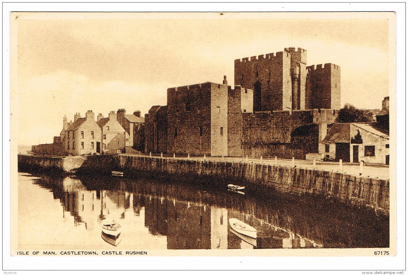 RB 1168 -  Isle Of Man Postcard - Castletown Castle - Rushen - Isle Of Man