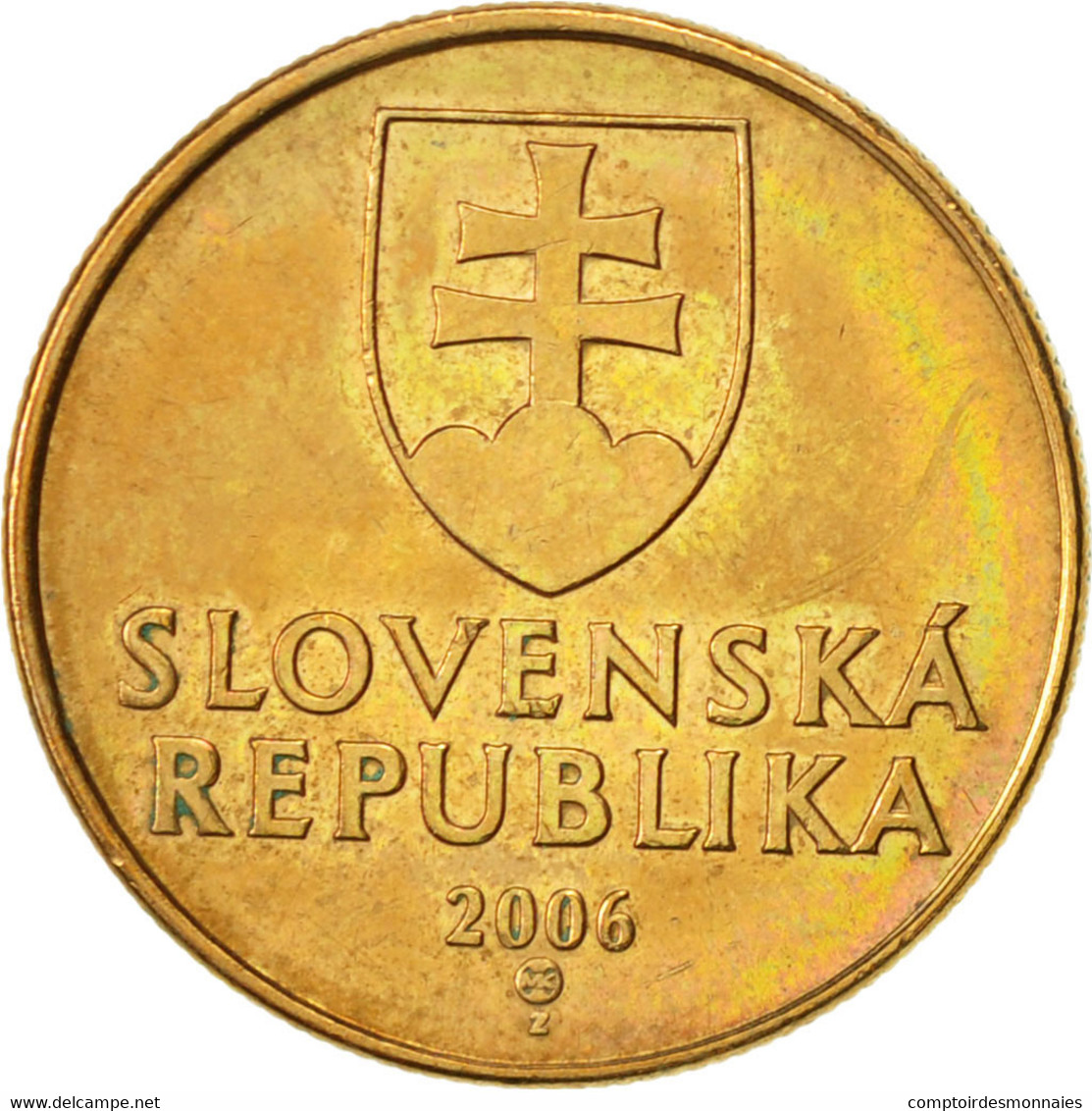 Monnaie, Slovaquie, Koruna, 2006, SUP, Bronze Plated Steel, KM:12 - Slovaquie