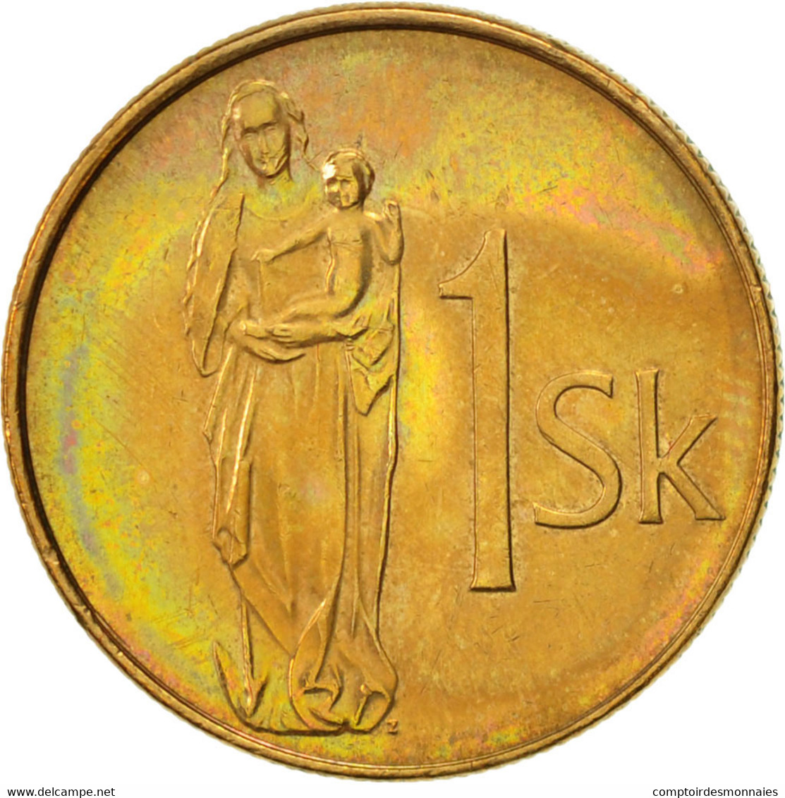Monnaie, Slovaquie, Koruna, 2006, SUP, Bronze Plated Steel, KM:12 - Slovakia