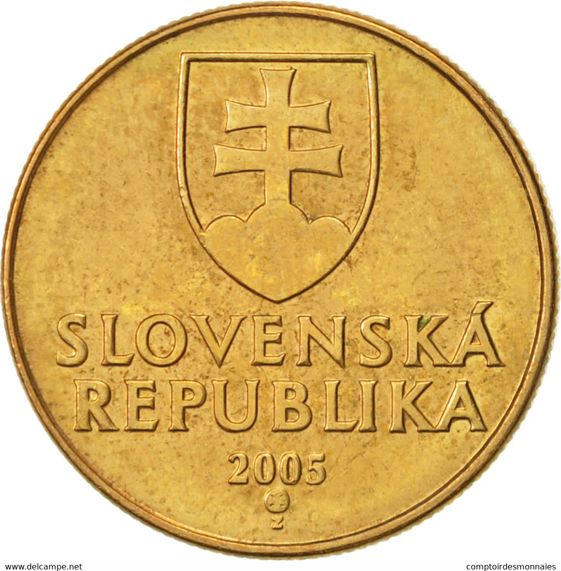 Monnaie, Slovaquie, Koruna, 2005, SUP, Bronze Plated Steel, KM:12 - Slovakia