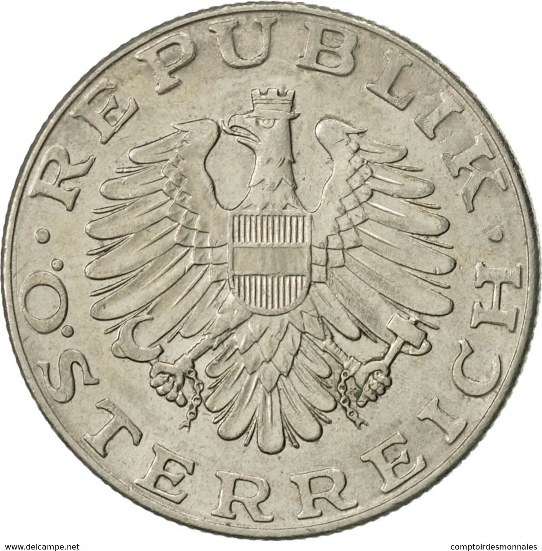 Monnaie, Autriche, 10 Schilling, 1981, TB, Copper-Nickel Plated Nickel, KM:2918 - Autriche