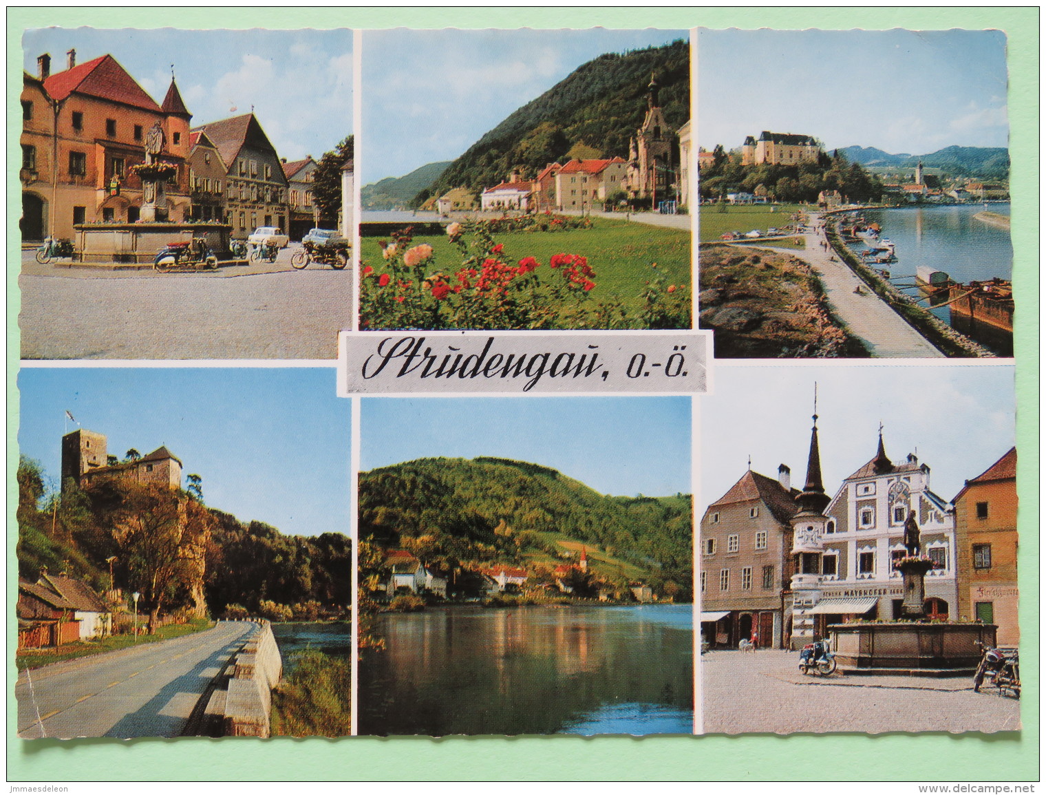 Austria 1969 Postcard ""Strudengau"" - St. Sebastian Sculpture - Covers & Documents