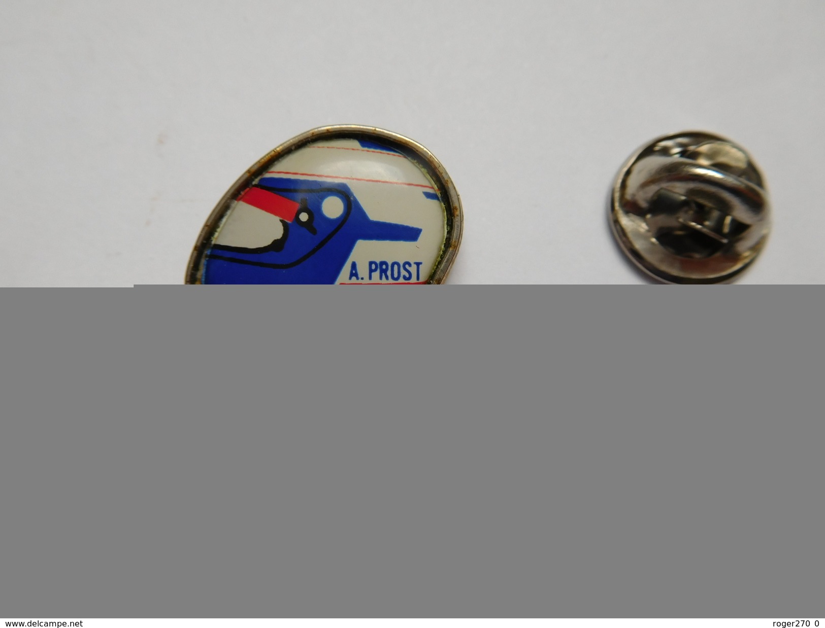 Beau Pin's , Auto F1 , Casque Alain Prost - F1