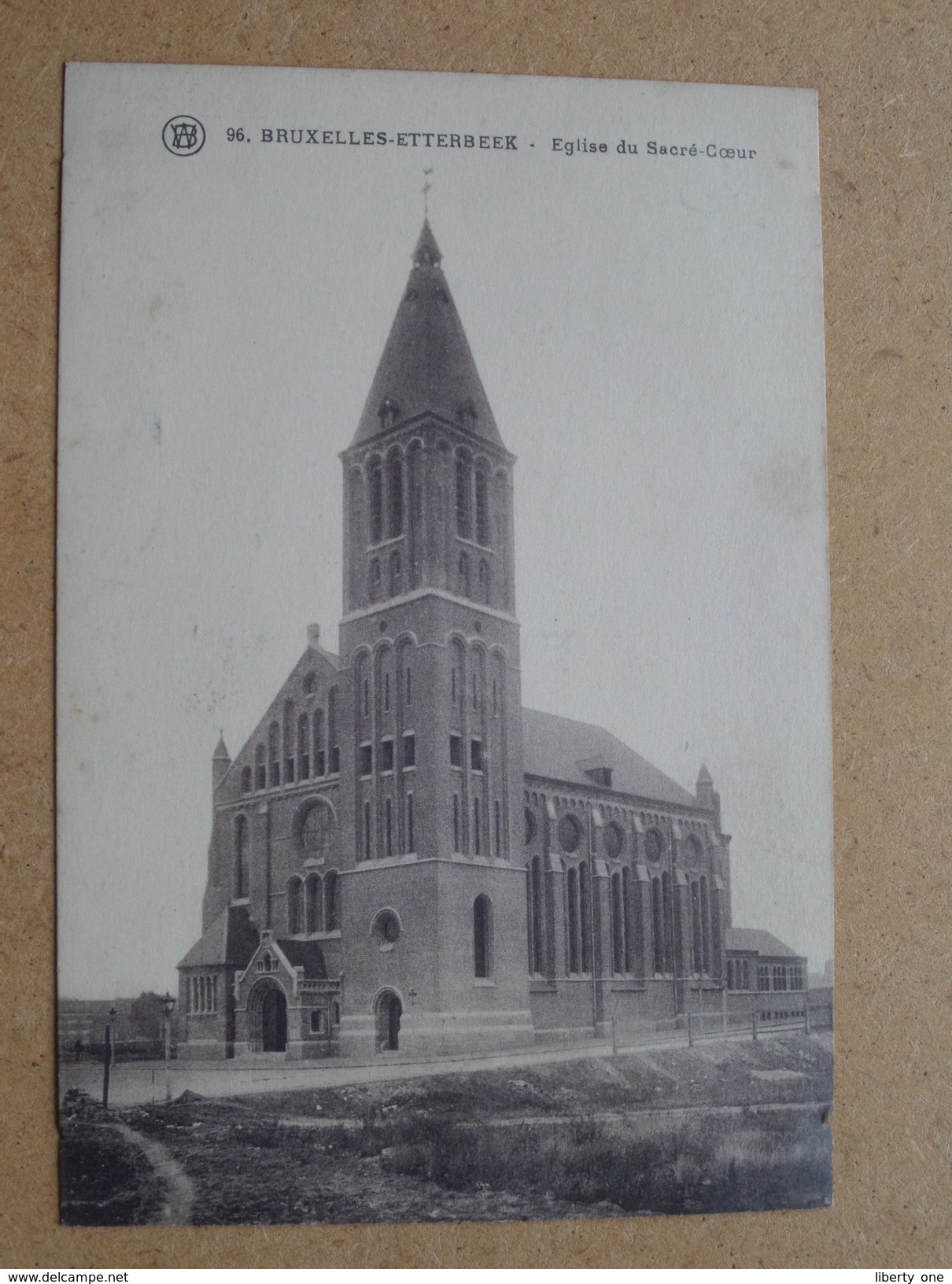 Eglise Du Sacré-Coeur ( 96 - Walschaerts ) Anno 19?? ( Zie Foto Voor Details ) !! - Etterbeek