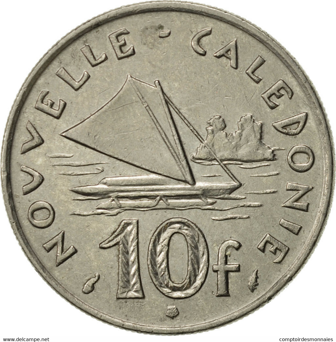 Monnaie, Nouvelle-Calédonie, 10 Francs, 1977, Paris, SUP, Nickel, KM:11 - Nueva Caledonia