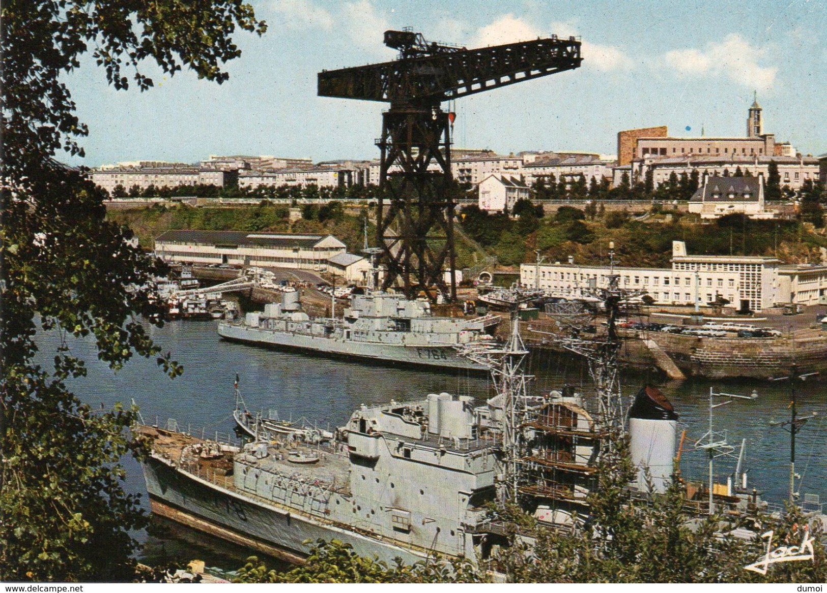 BREST  -  L' Arsenal Et La Grande Grue - Brest