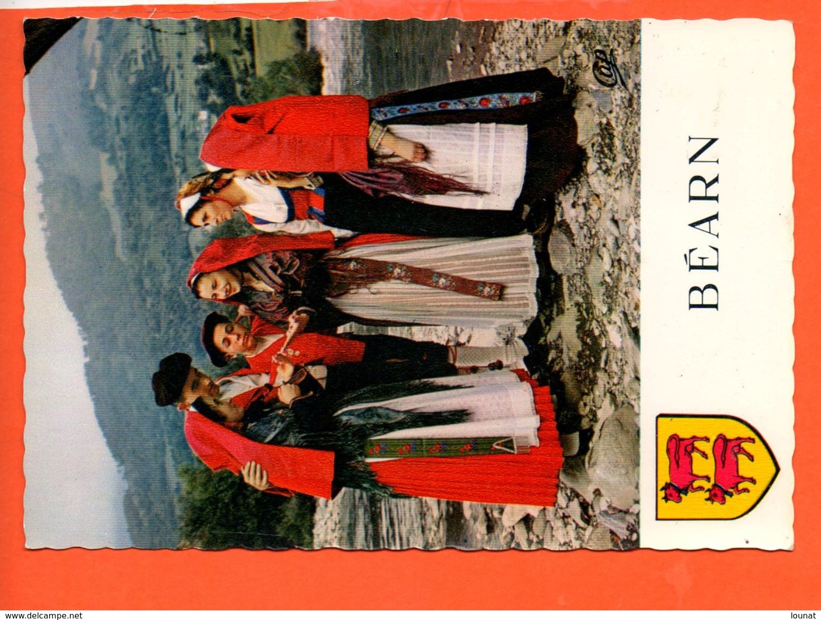 64 Béarn : Costumes De La Région De Laruns - EauxBonnes" (Folklore-Costumes) - Bearn