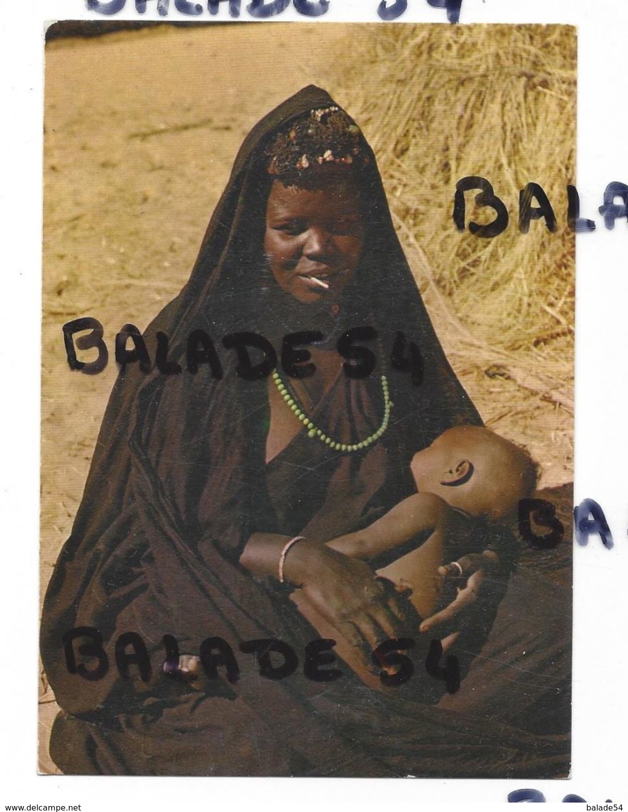 CPM - REPUBLIQUE ISLAMIQUE DE MAURITANIE - Jeune Maman - Timbrée 1981 - Mauritanie