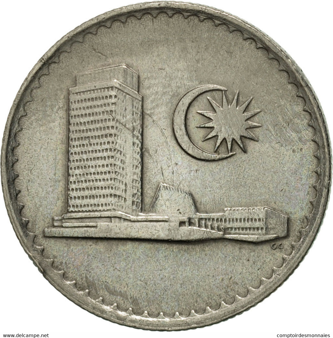 Monnaie, Malaysie, 10 Sen, 1981, Franklin Mint, TTB+, Copper-nickel, KM:3 - Malaysie