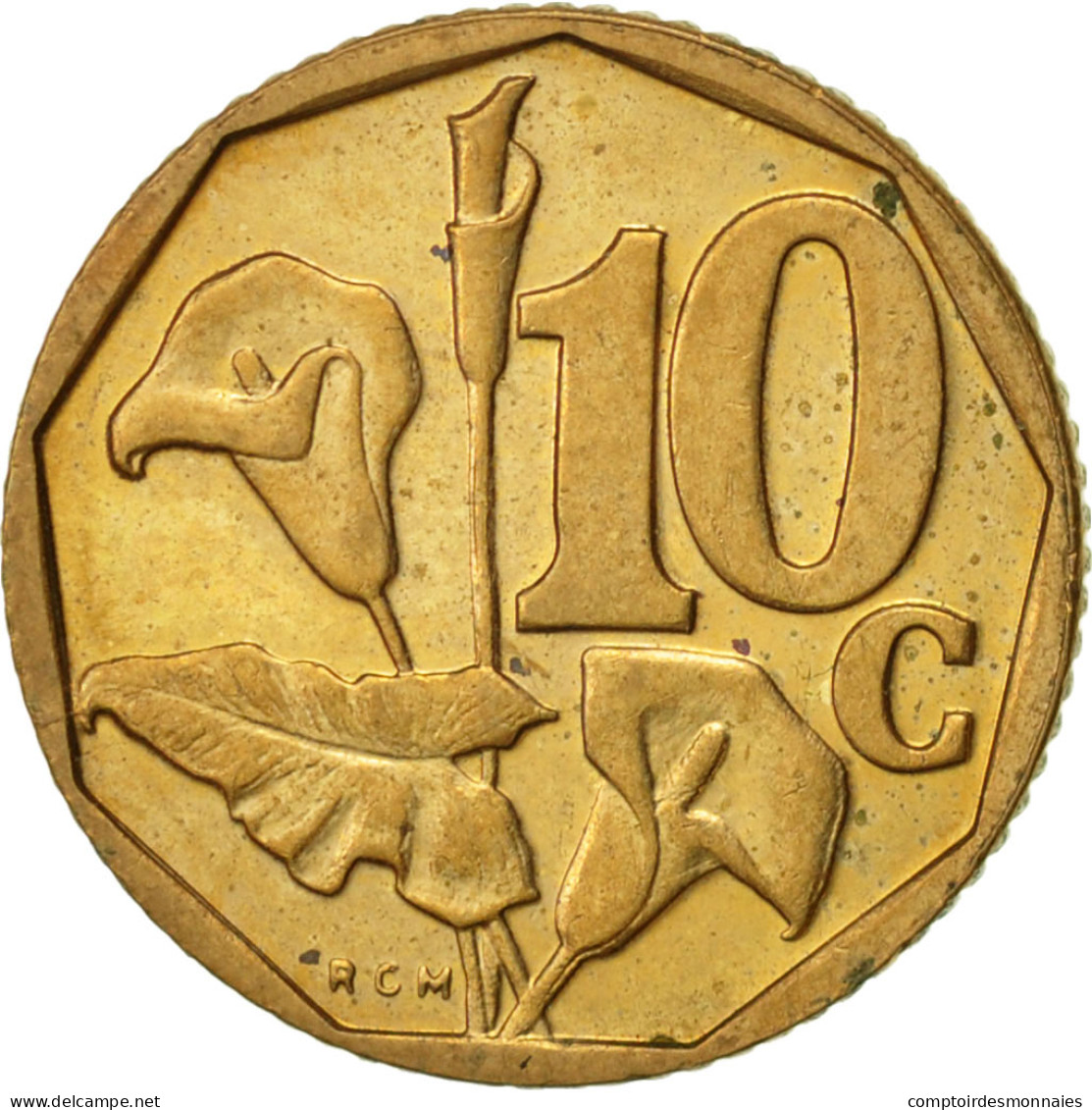 Monnaie, Afrique Du Sud, 10 Cents, 1996, TTB+, Bronze Plated Steel, KM:161 - South Africa