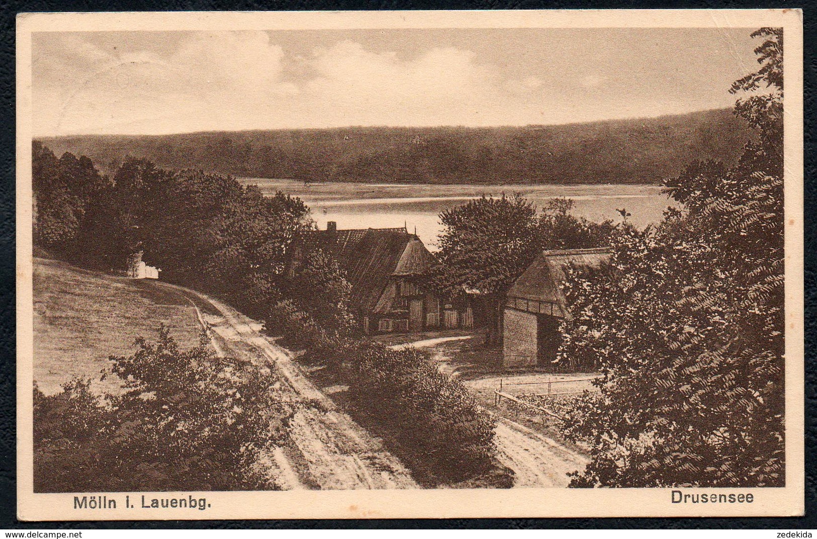 A5371 - Alte Ansichtskarte - Mölln I. Lauenburg - Drusensee - Biehl - Moelln