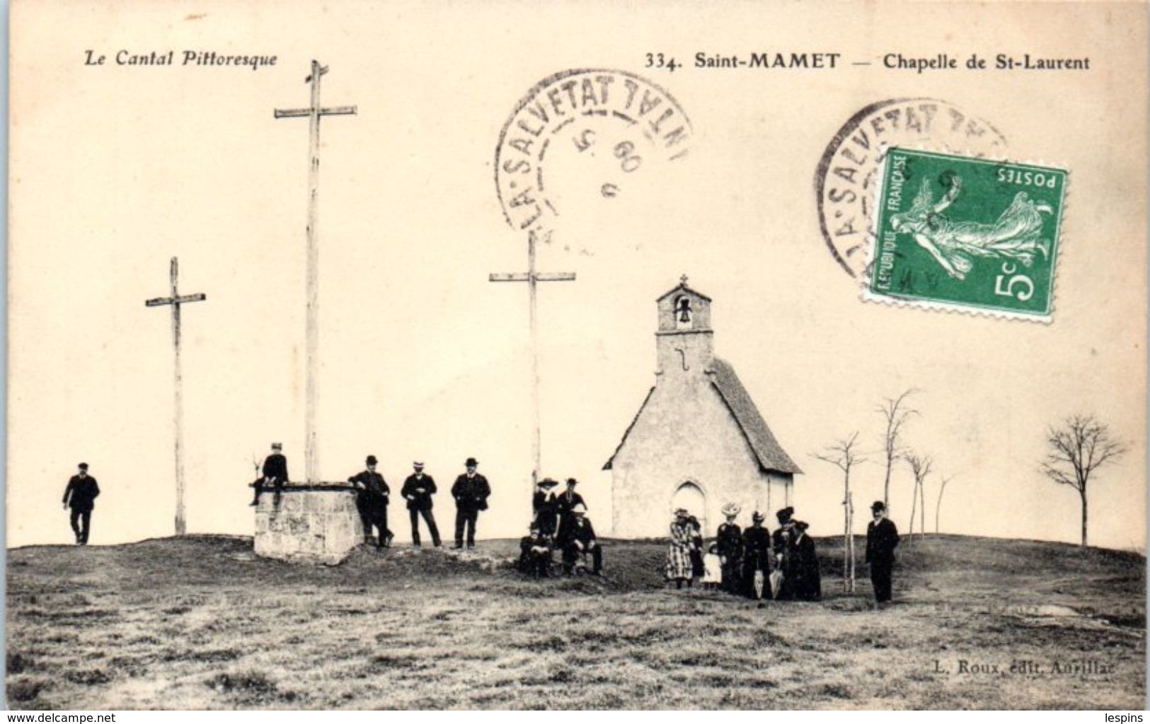 15 - SAINT MAMET -- La Chapelle De  St Laurent - Saint-Mamet-la-Salvetat