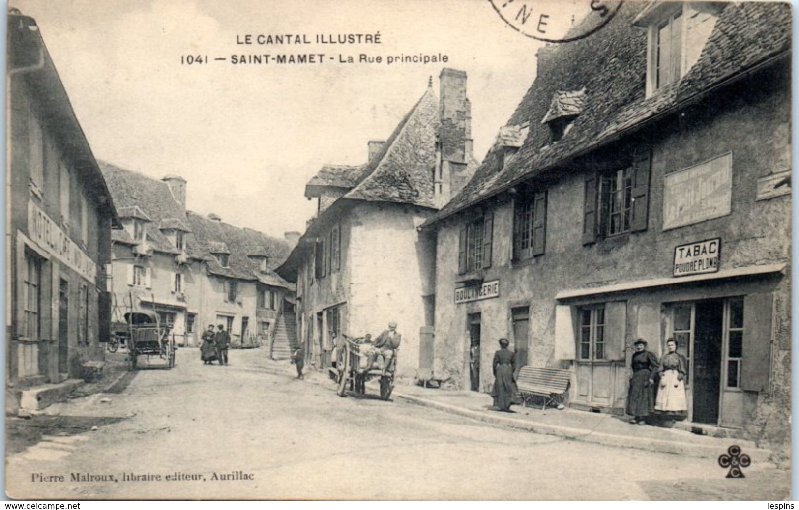 15 - SAINT MAMET -- La Rue Principale - Saint-Mamet-la-Salvetat