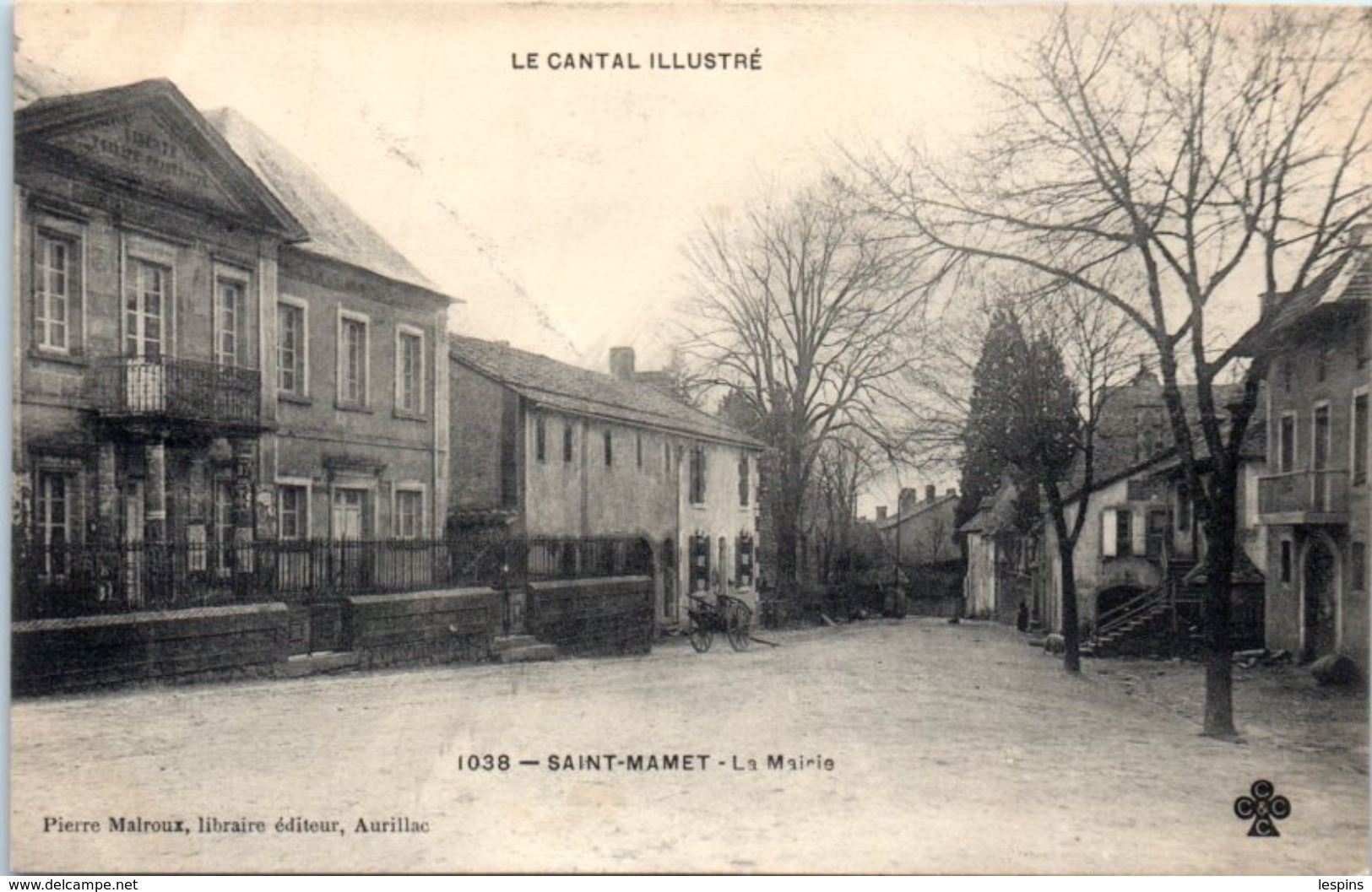 15 - SAINT MAMET -- La Mairie - Saint-Mamet-la-Salvetat