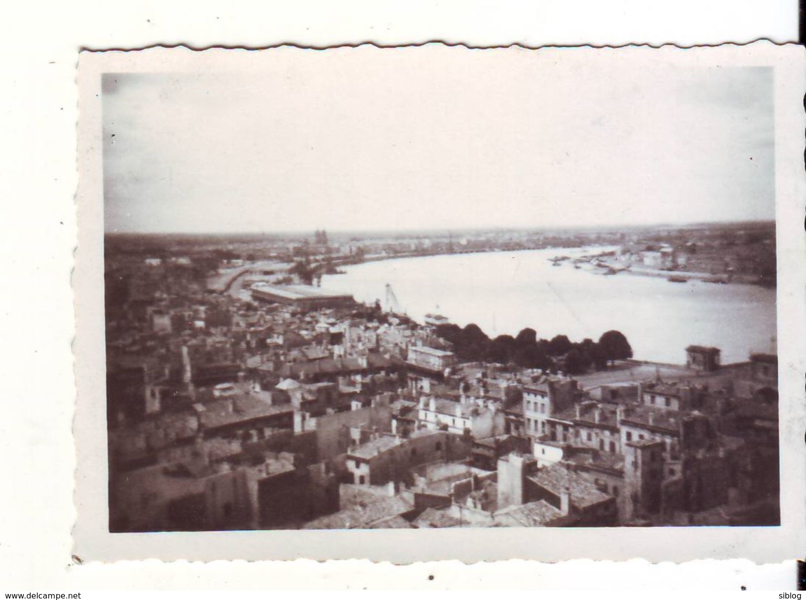 PHOTO - BORDEAUX  De La Tour Saint Michel, La Garonne Ety Les Quais - Ft 8,5 X 6 Cm - Orte