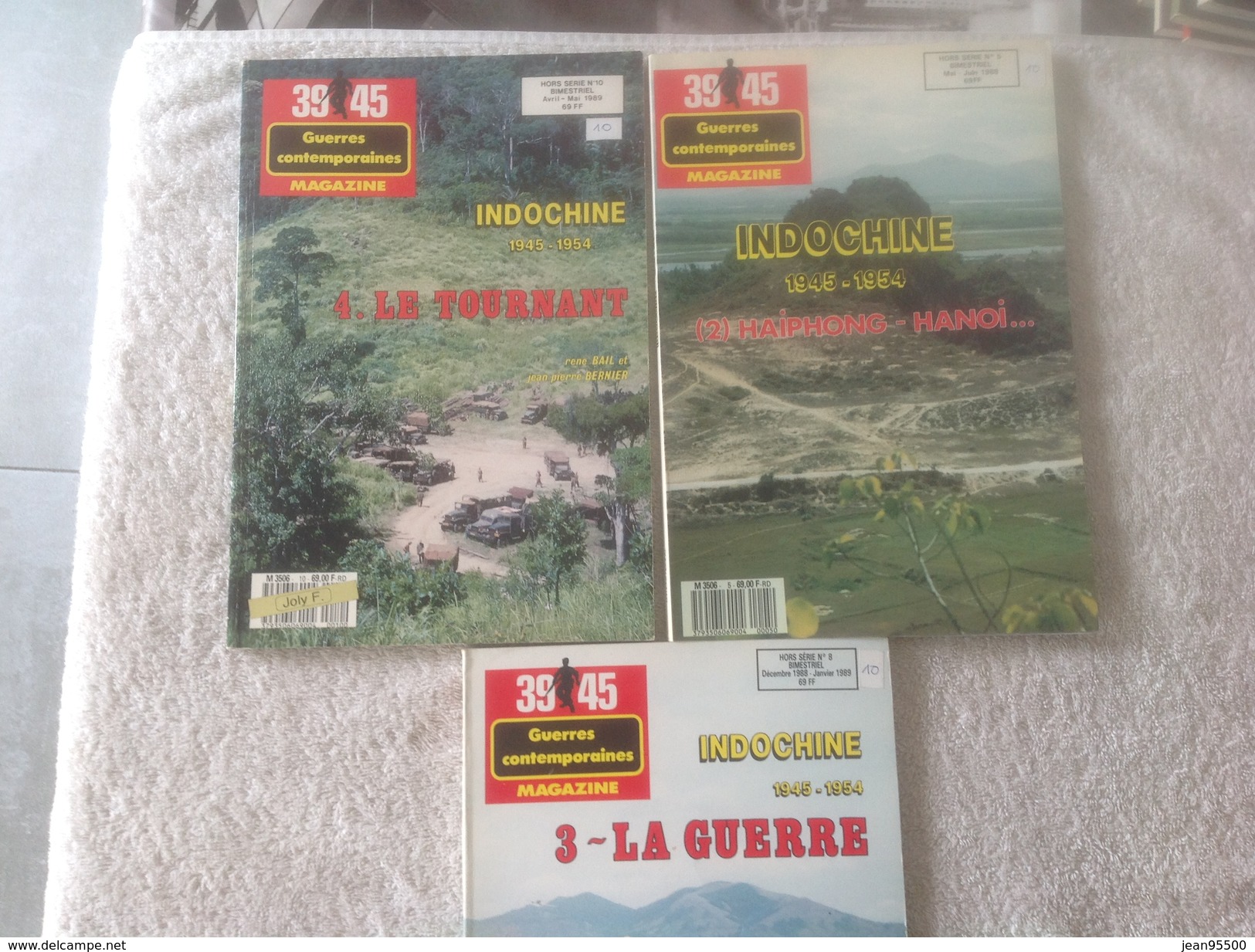 Indochine 1945-1954..lot De 3 Revue Hors Serie 39-45 - Français