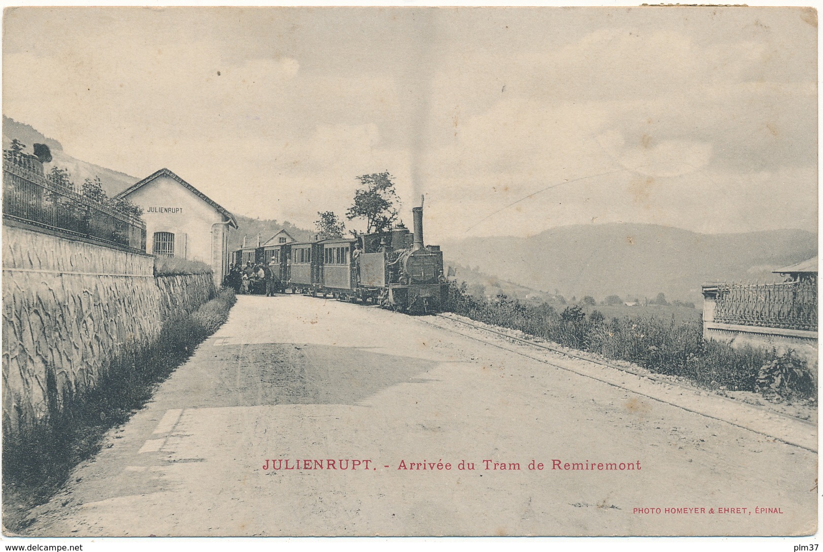 JULIENRUPT - Arrivée Du Tram De Remiremont - Autres & Non Classés