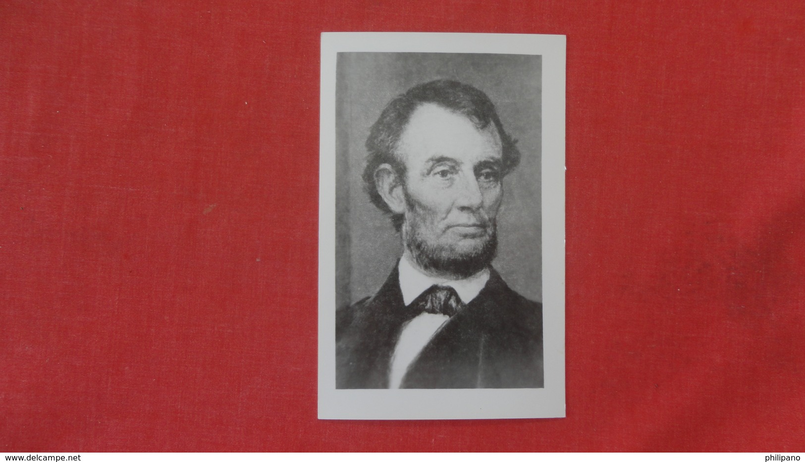 US President---Abraham  Lincoln      Ref 2655 - Personnages Historiques