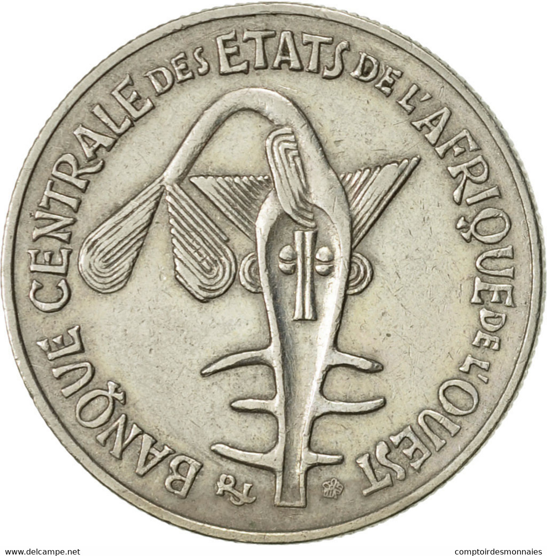 Monnaie, West African States, 50 Francs, 1975, Paris, SUP, Copper-nickel, KM:6 - Costa De Marfil