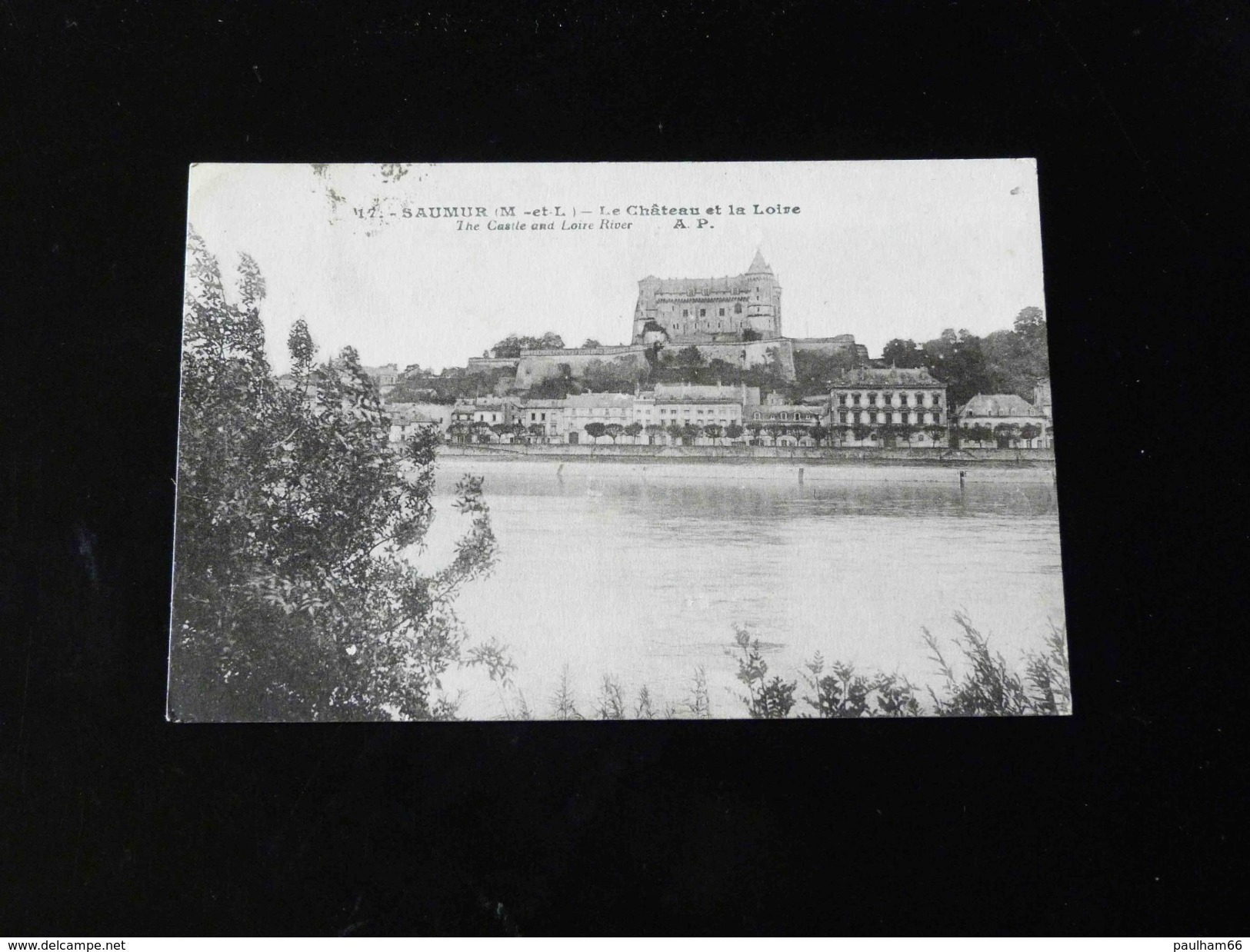 SAUMUR       LE CHATEAU ET LA LOIRE - Saumur