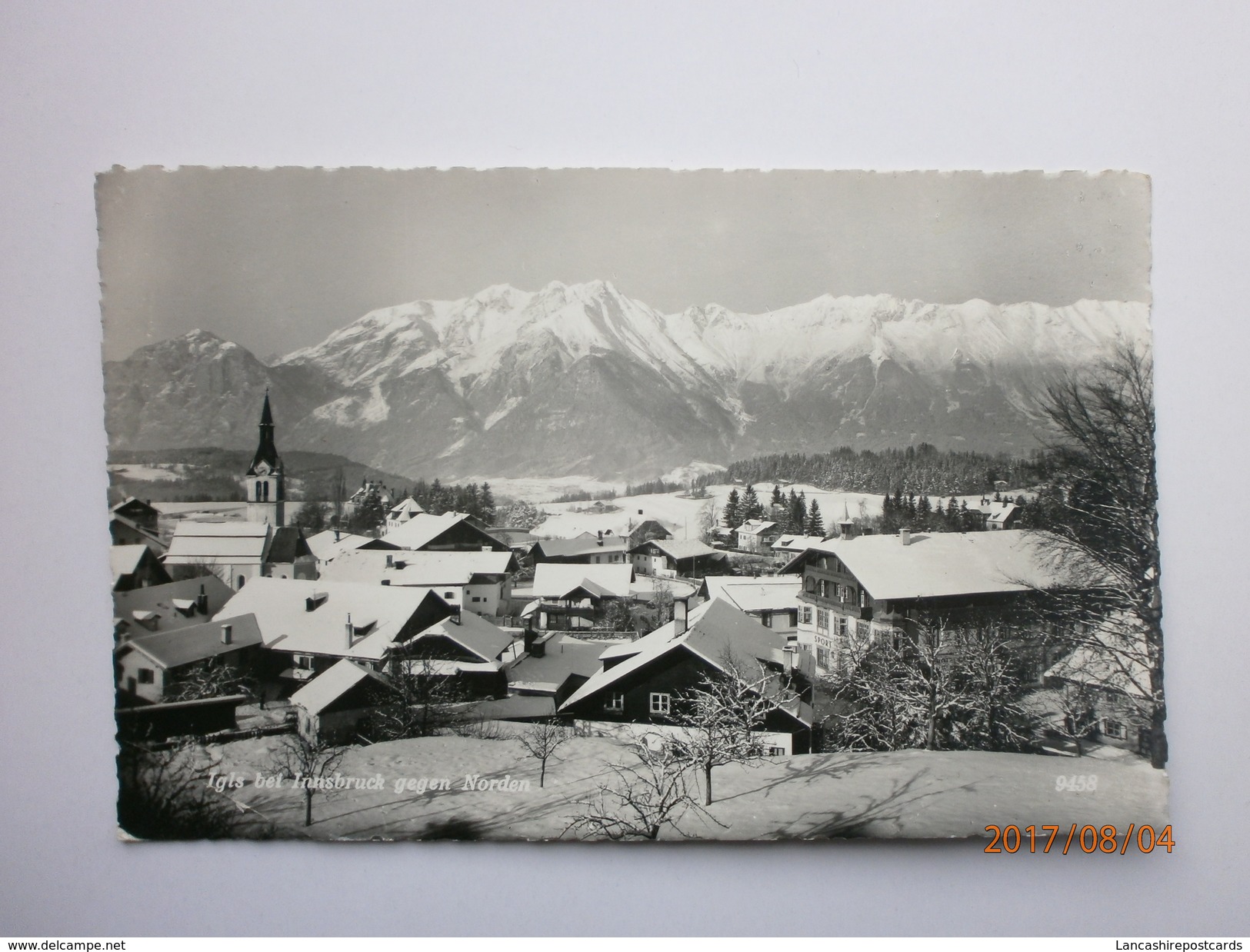 Postcard Igls Bei Innsbruck Gegen Norden Real Photo PU 1958 My Ref  B11572 - Igls