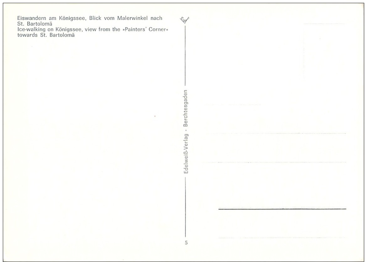 (G50) - EISWANDERN AM KOENIGSSEE - Sonstige & Ohne Zuordnung