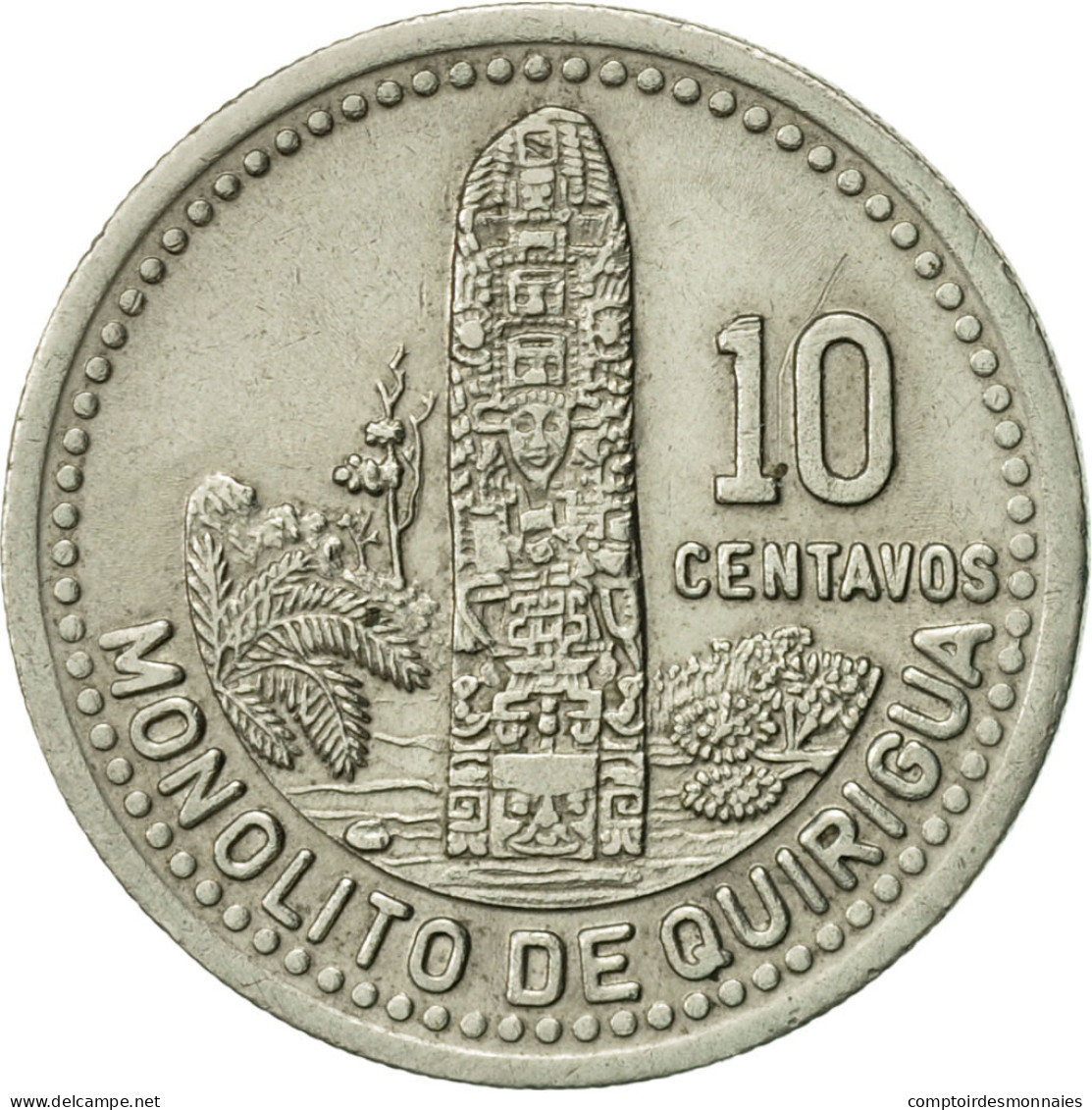 Monnaie, Guatemala, 10 Centavos, 1992, SUP, Copper-nickel, KM:277.5 - Guatemala