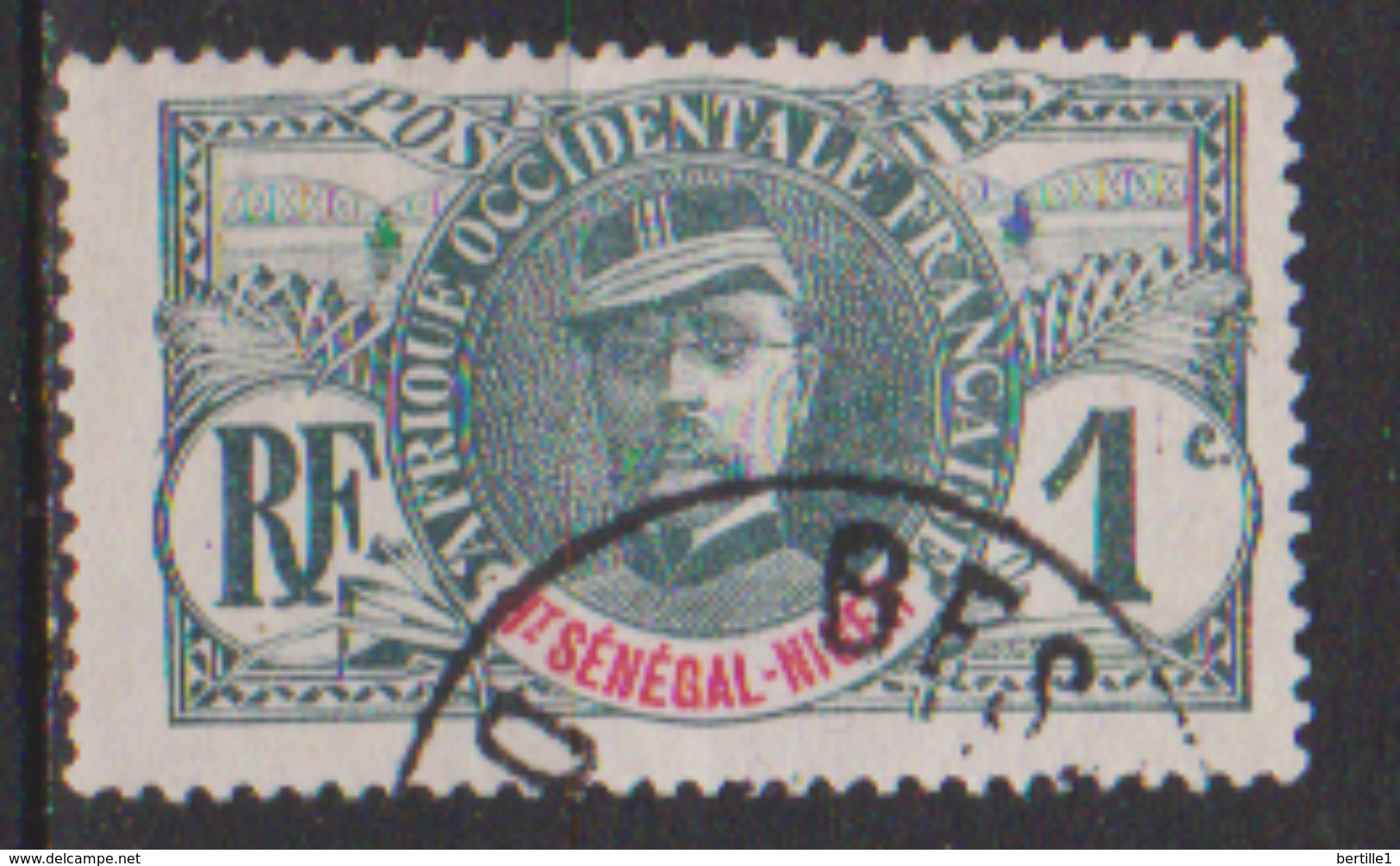 HAUT SENEGAL ET NIGER       N°   1   ( 1 )    OBLITERE         ( O 1704 ) - Used Stamps