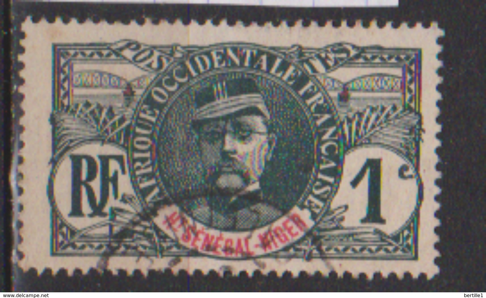 HAUT SENEGAL ET NIGER       N°   1   ( 2 )    OBLITERE         ( O 1705 ) - Used Stamps